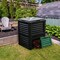 80-Gallon PP Composter Bin with Ventilation and Easy Access Door